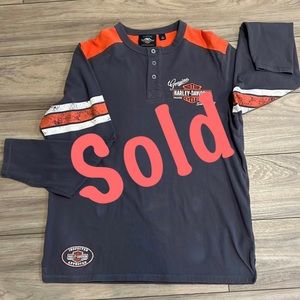 Harley-Davidson long sleeve shirt Men
